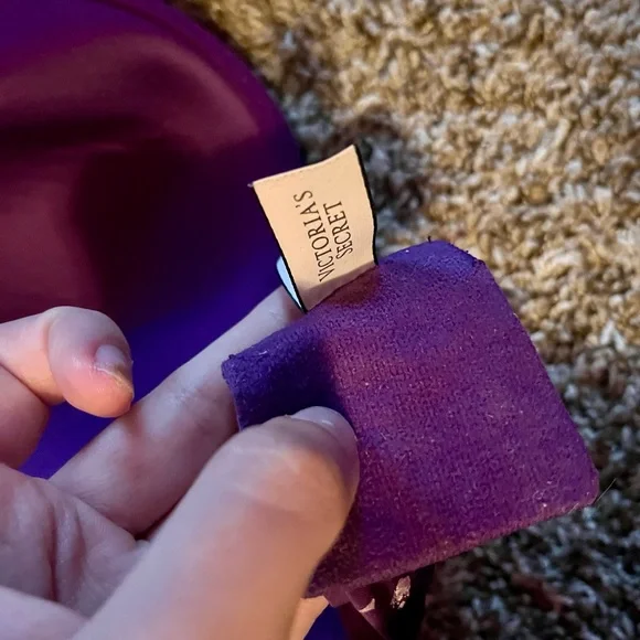 Pink Victoria’s Secret PINK Bra Bundle flower cheetah blue purple 36DD Underwire - Picture 15 of 16